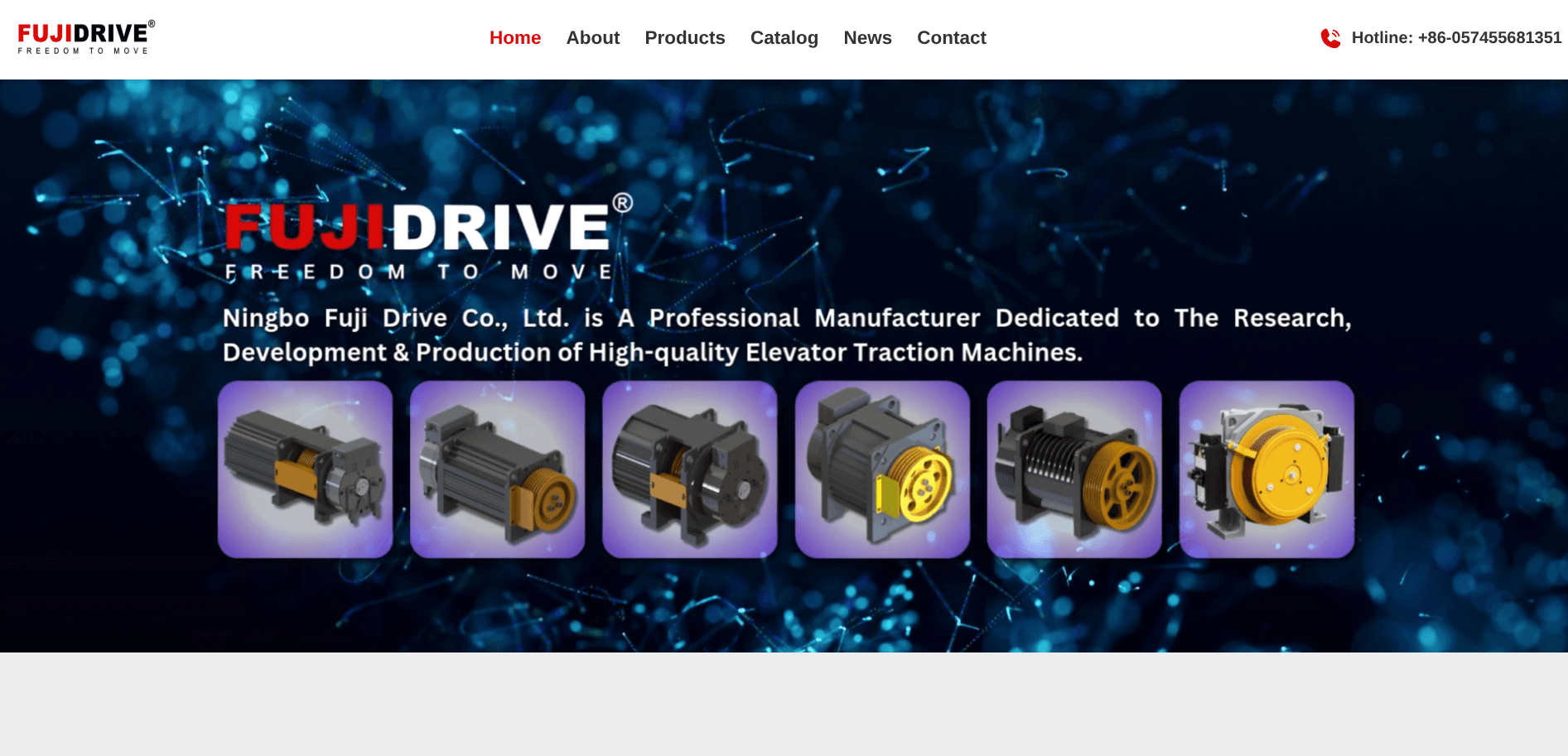 Screenshot of Fuji Drive Co. Ltd.
